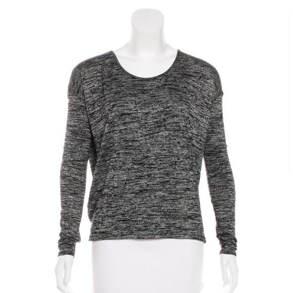 rag & bone Tops - Rag and Bone gray l/s top with back cut out XS